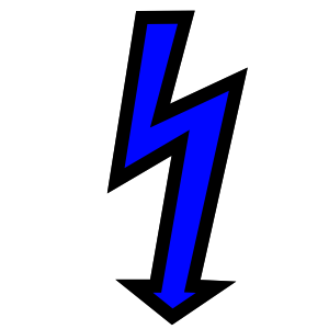 Symbol f&uuml;r &Uuml;berflutungsprobleme